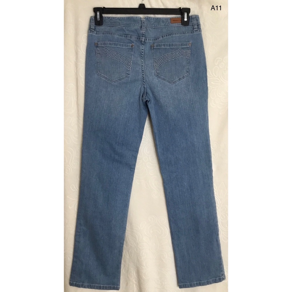 Tribal denim. womens straight leg jeans